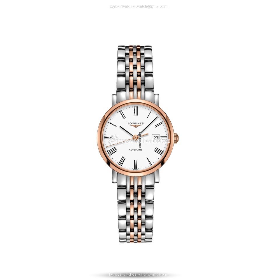 Longines Elegant Womens watch Automatic Gold Steel L4.310.5.11.7