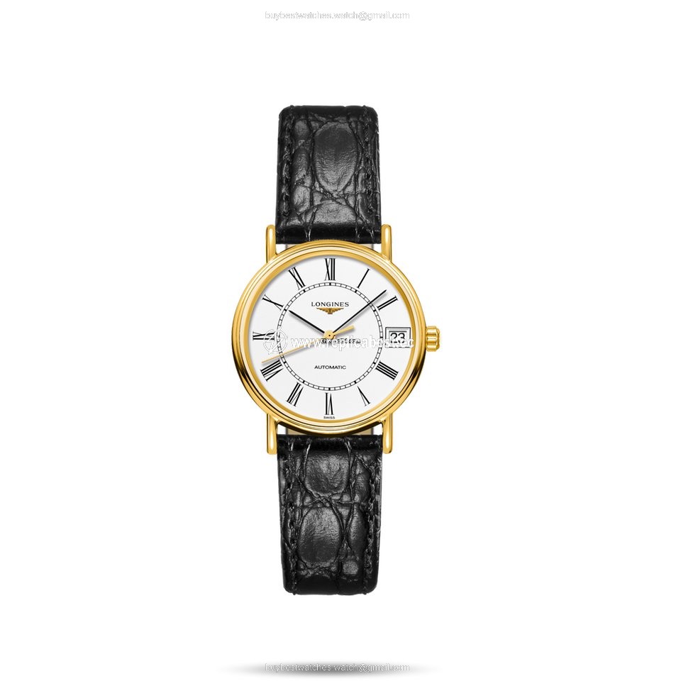 Longines Presence Womens watch Automatic Red gold L4.322.2.11.2