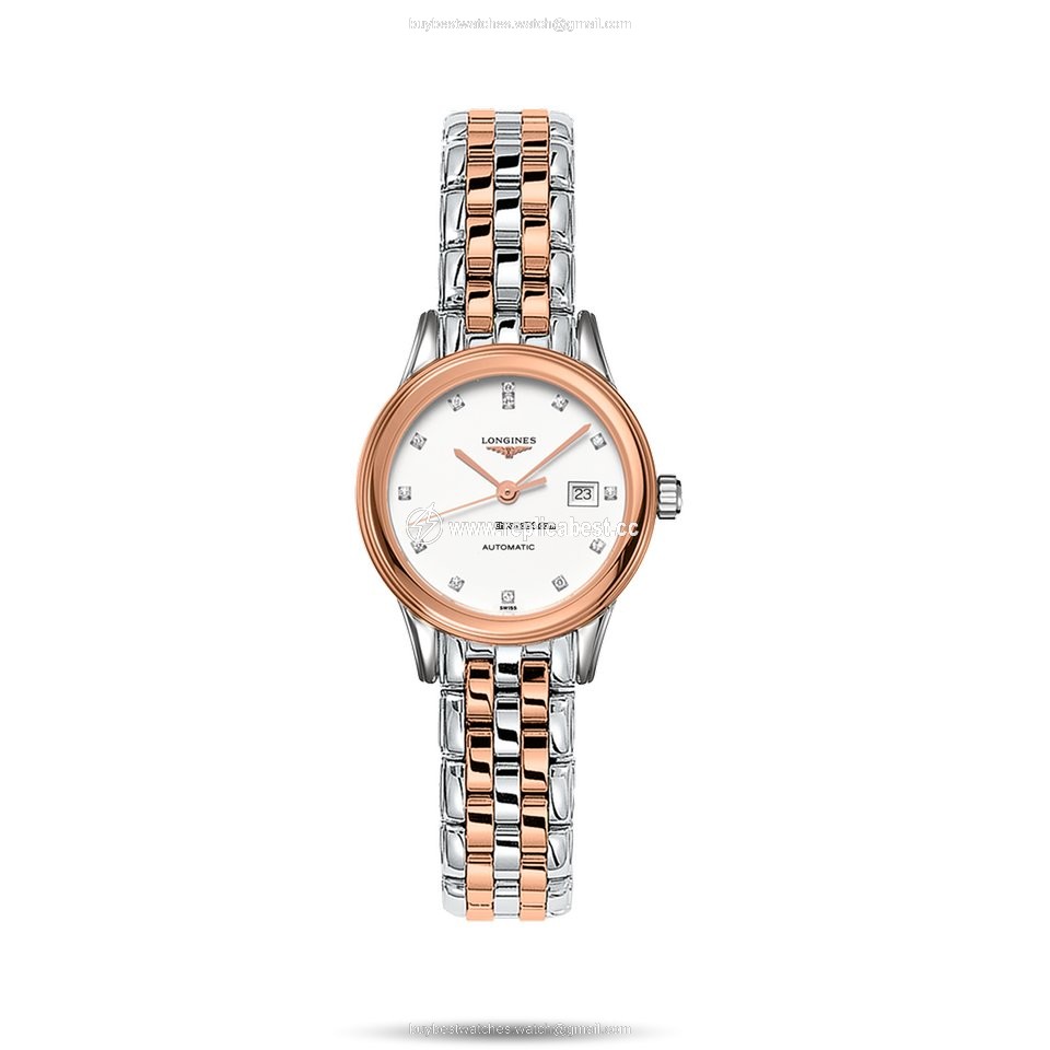 Longines Flagship Womens watch Automatic Gold Steel L4.374.3.99.7