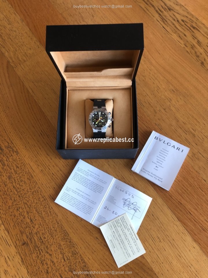 Bulgari Diagono Mens watch Unisex Steel SC40SVD