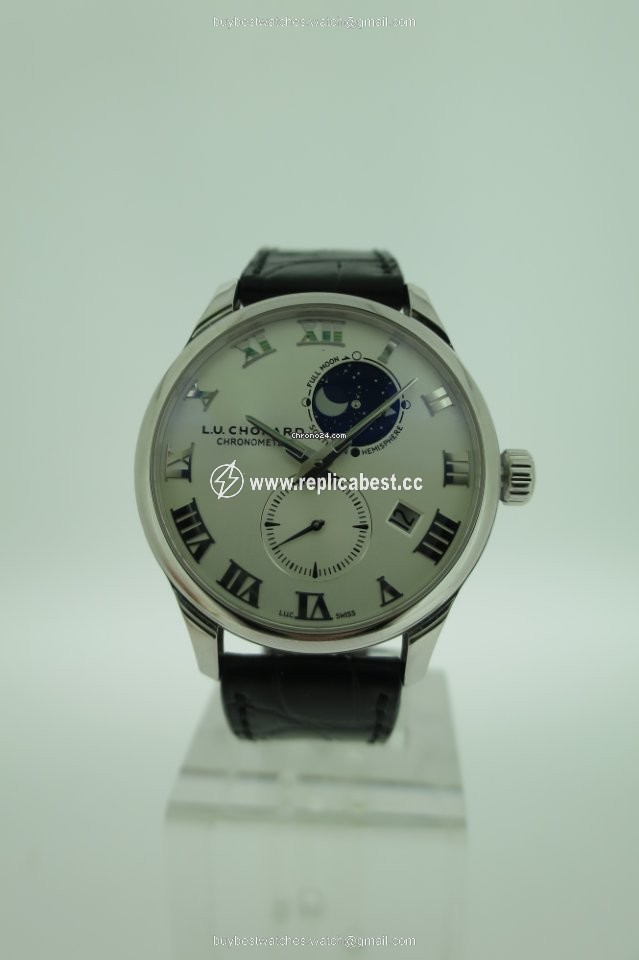 Chopard L.U.C Mens watch Unisex Automatic White gold 161934-1001