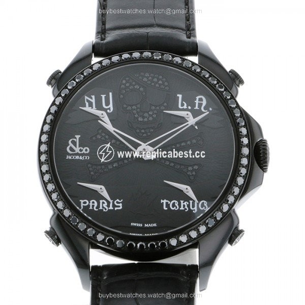 Jacob & Co. Quartz Steel JC-BPLPRBKD-BKD