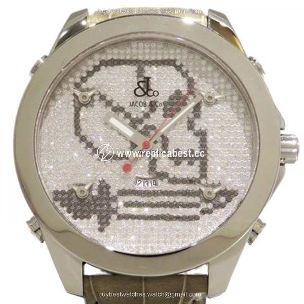 Jacob & Co. Quartz Steel JC-SKULL3