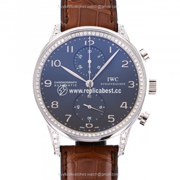 IWC Portuguese Chronograph Automatic White gold IW371474
