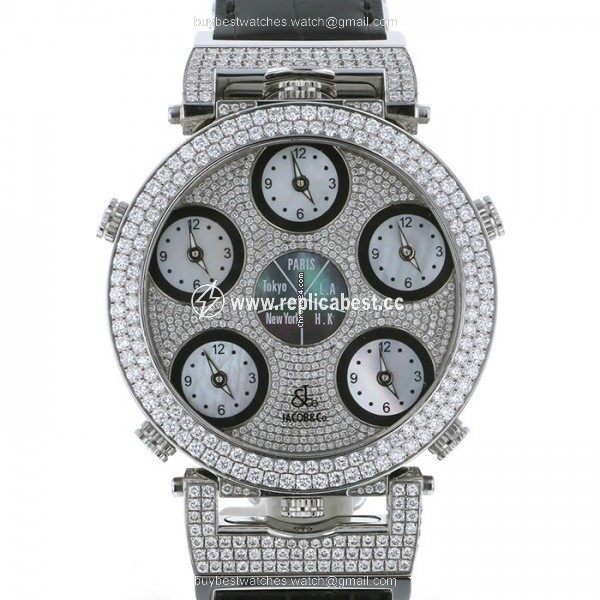 Jacob & Co. Quartz Steel JC-63BK
