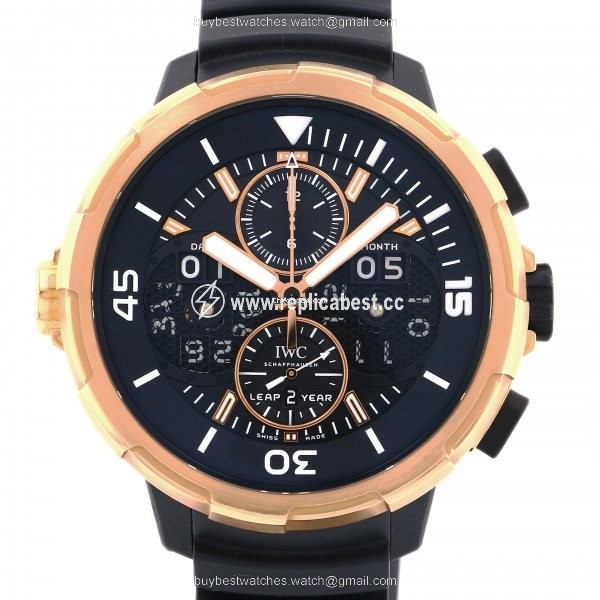 IWC Aquatimer Perpetual Calendar Digital Date-Month Automatic Red gold IW379401