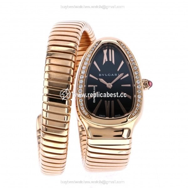 Bulgari Serpenti Quartz Rose gold SPP35BGDG.1T