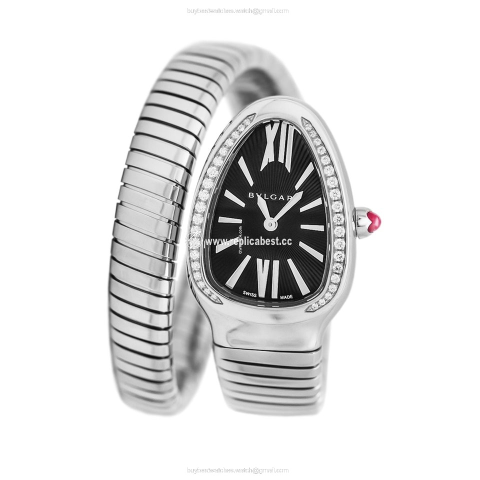 Bulgari Serpenti Womens watch Quartz Steel 103524 SP35BSDS.2T