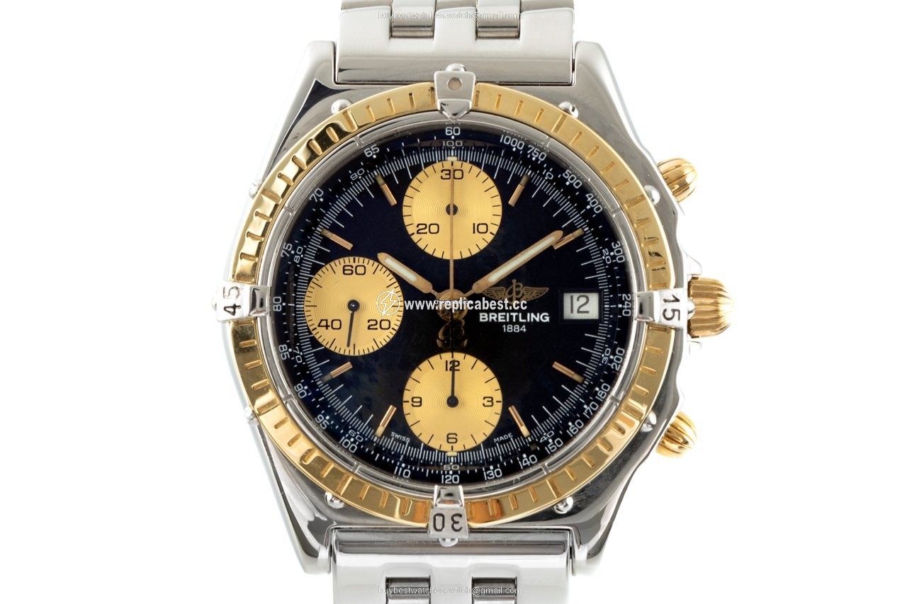 Breitling Chronomat Mens watch Unisex Automatic Gold Steel B13048