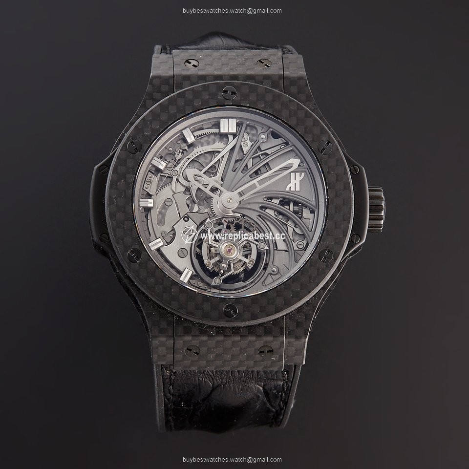 Hublot Big Bang Mens watch Unisex Manual winding Carbon 304.QX.1140.HR