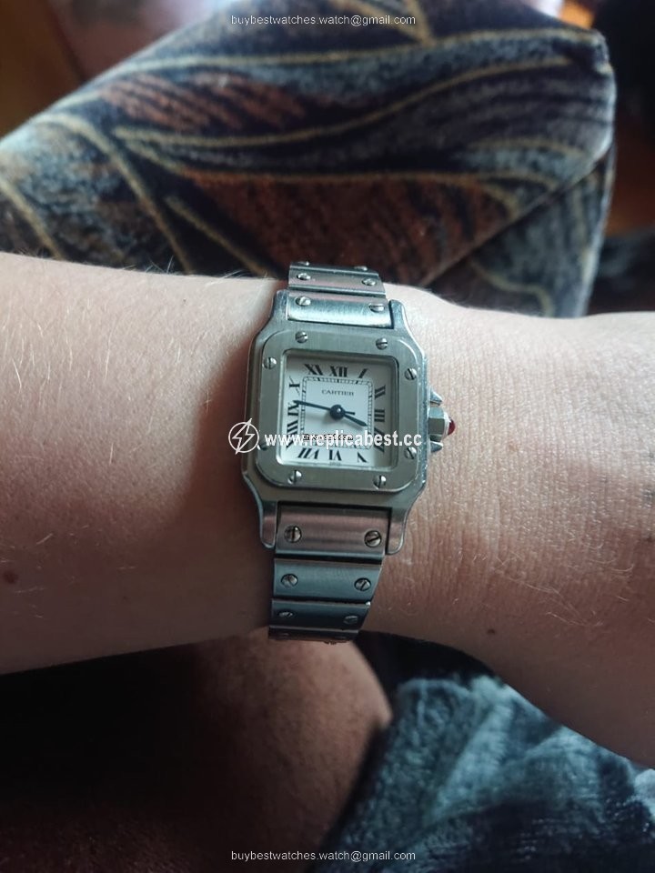 Cartier Santos Mens watch Unisex Automatic Steel 1552