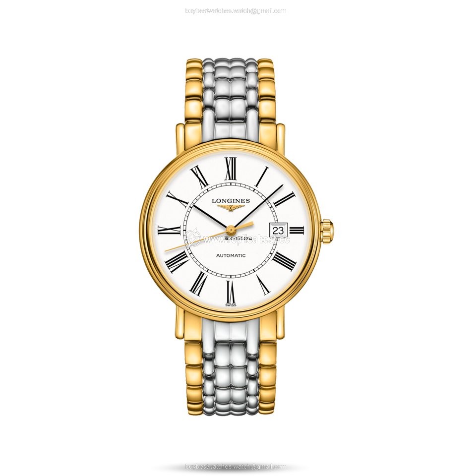 Longines Presence Mens watch Unisex Automatic Gold Steel L4.922.2.11.7