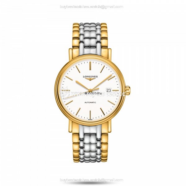 Longines Presence Automatic Gold Steel L4.922.2.12.7