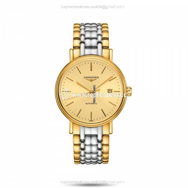 Longines Presence Automatic Gold Steel L4.922.2.32.7