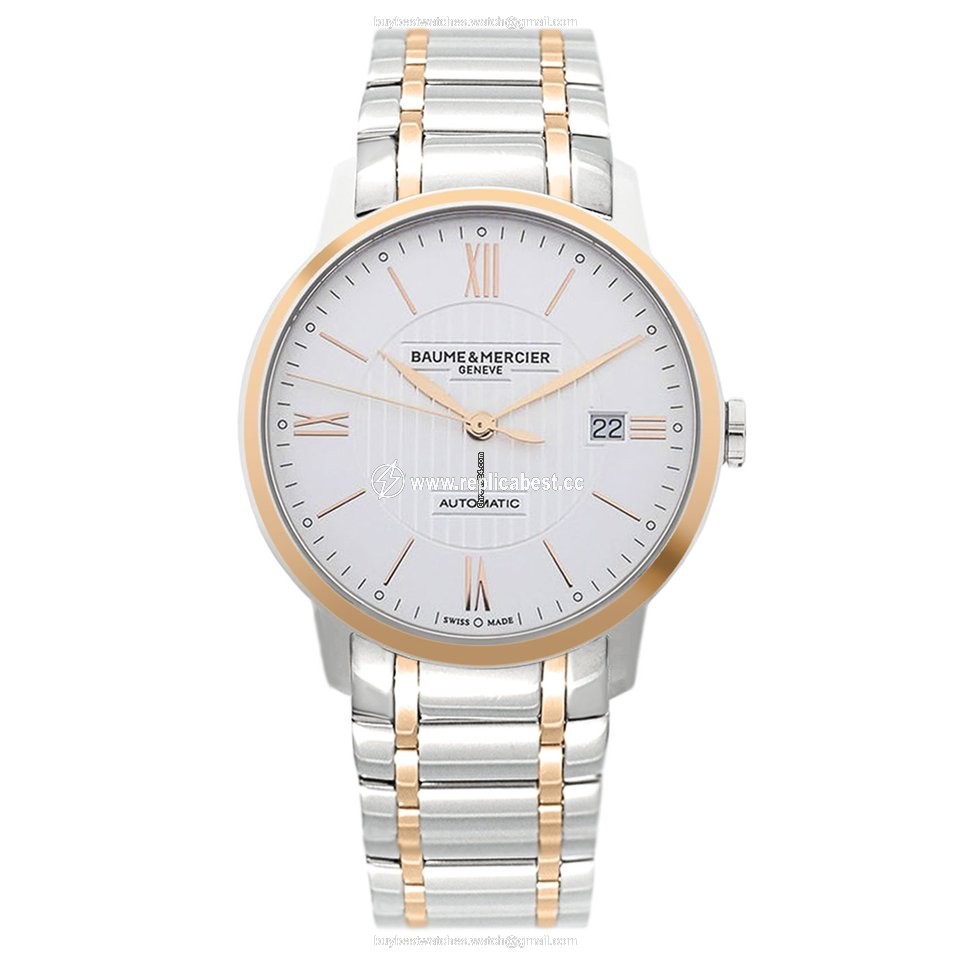 Baume & Mercier Classima Mens watch Unisex Automatic Gold Steel M0A10217