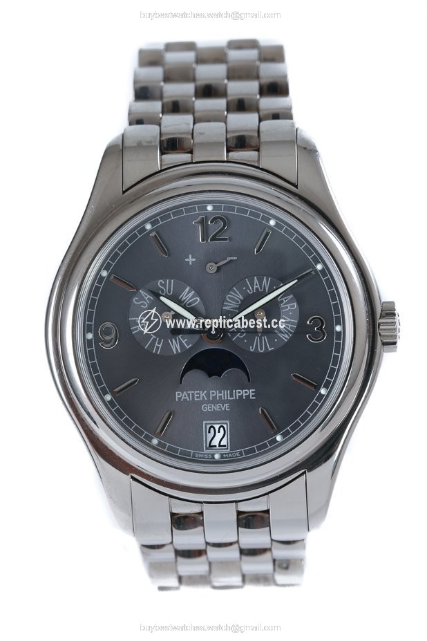Patek Philippe Annual Calendar Mens watch Unisex Automatic White gold 5146 1G-010