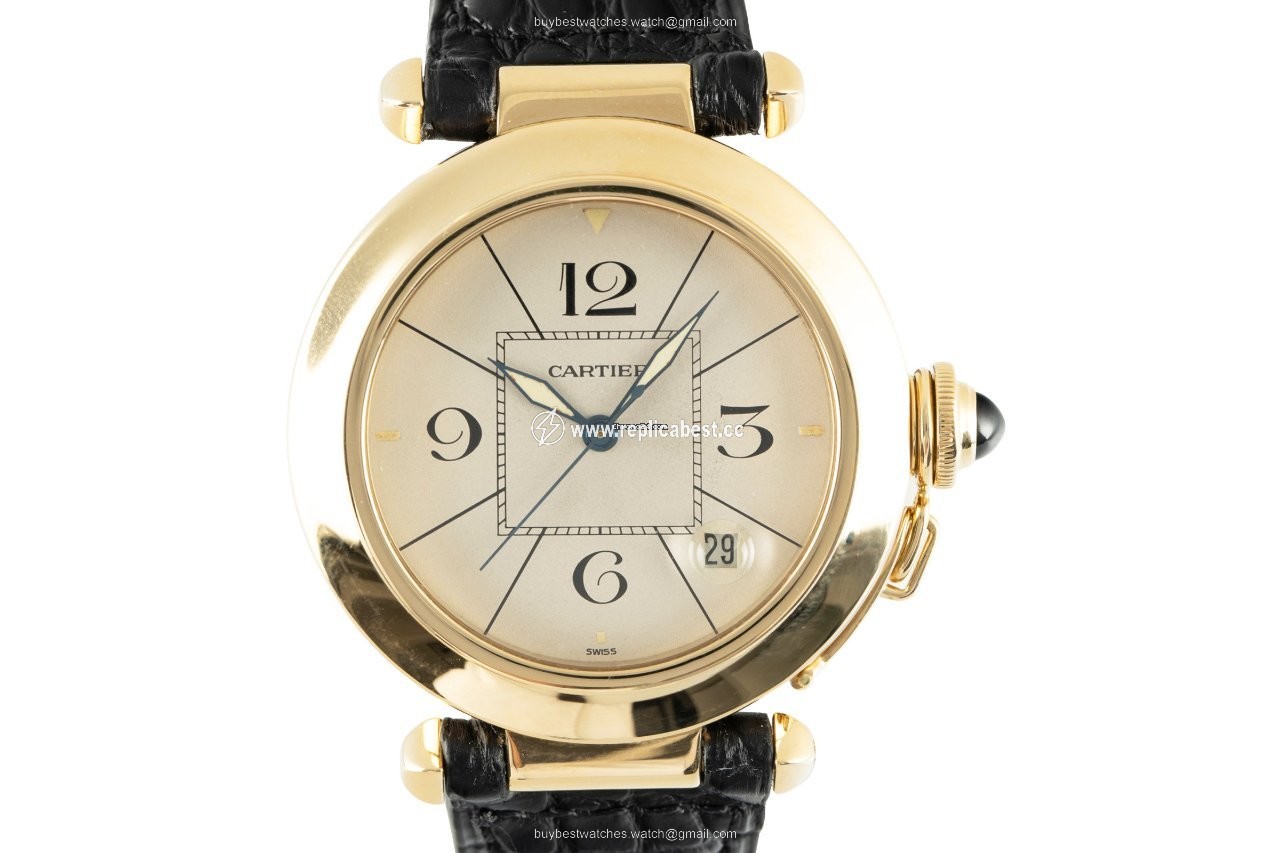 Cartier Pasha Mens watch Unisex Automatic Yellow gold 1990