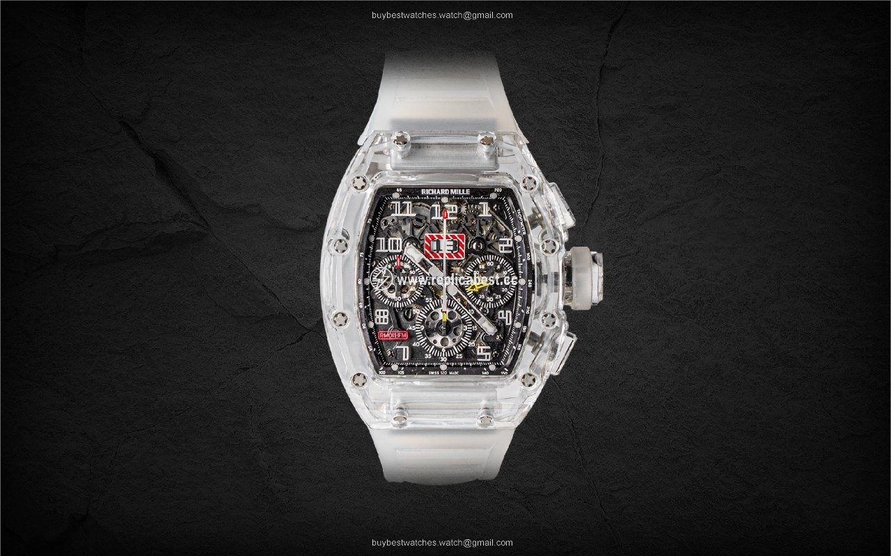 Richard Mille RM 011 Mens watch Unisex Automatic White gold Richard Mile