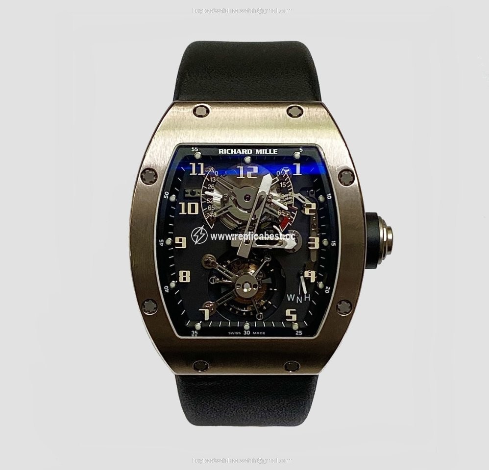 Richard Mille Manual winding White gold RM002