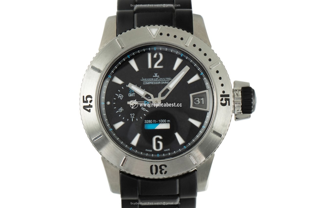 Jaeger-LeCoultre Master Compressor Diving GMT Mens watch Unisex Automatic Titanium Q187T670