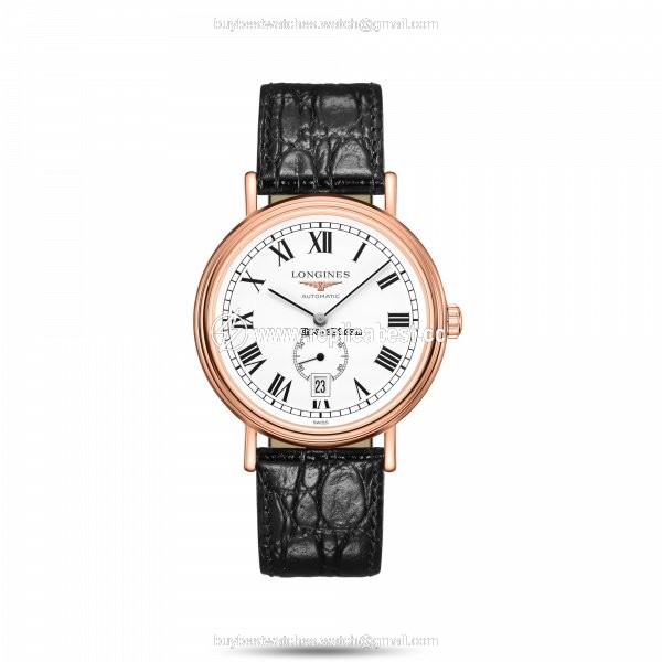 Longines Presence Mens watch Unisex Automatic Rose gold L4.905.1.11.2