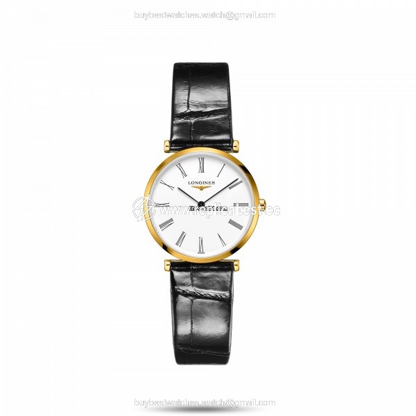 Longines La Grande Classique Womens watch Quartz Gold Steel L4.512.2.11.2