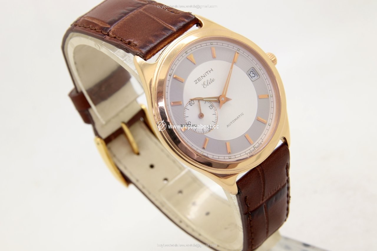 Zenith Elite Mens watch Unisex Automatic Rose gold 17 0040 680