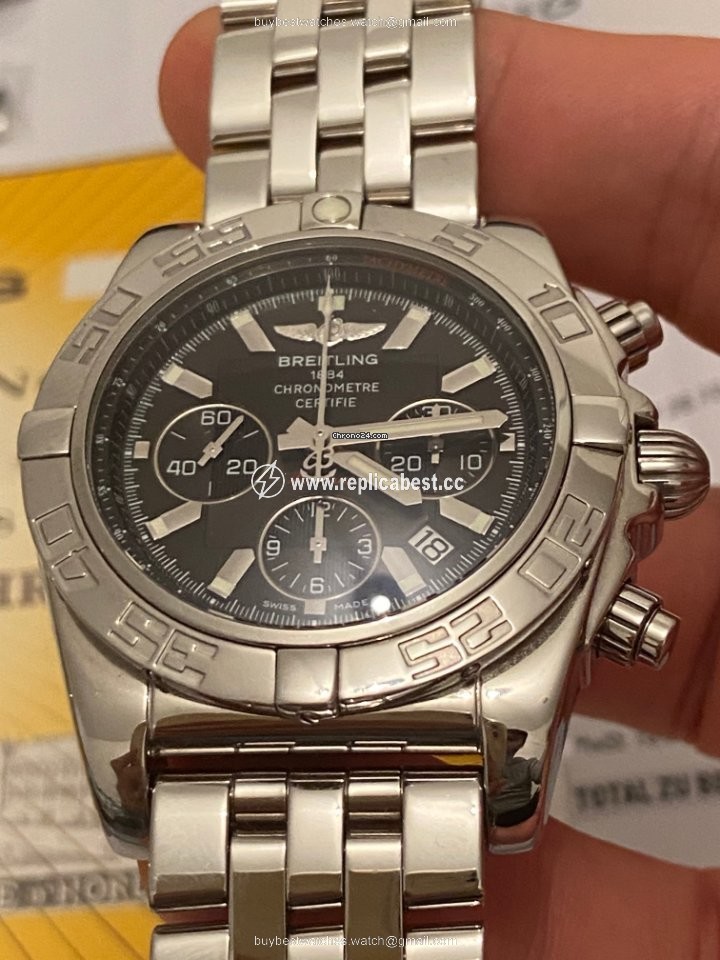 Breitling Chronomat 44 Mens watch Unisex Automatic Steel AB011012.M524.375A