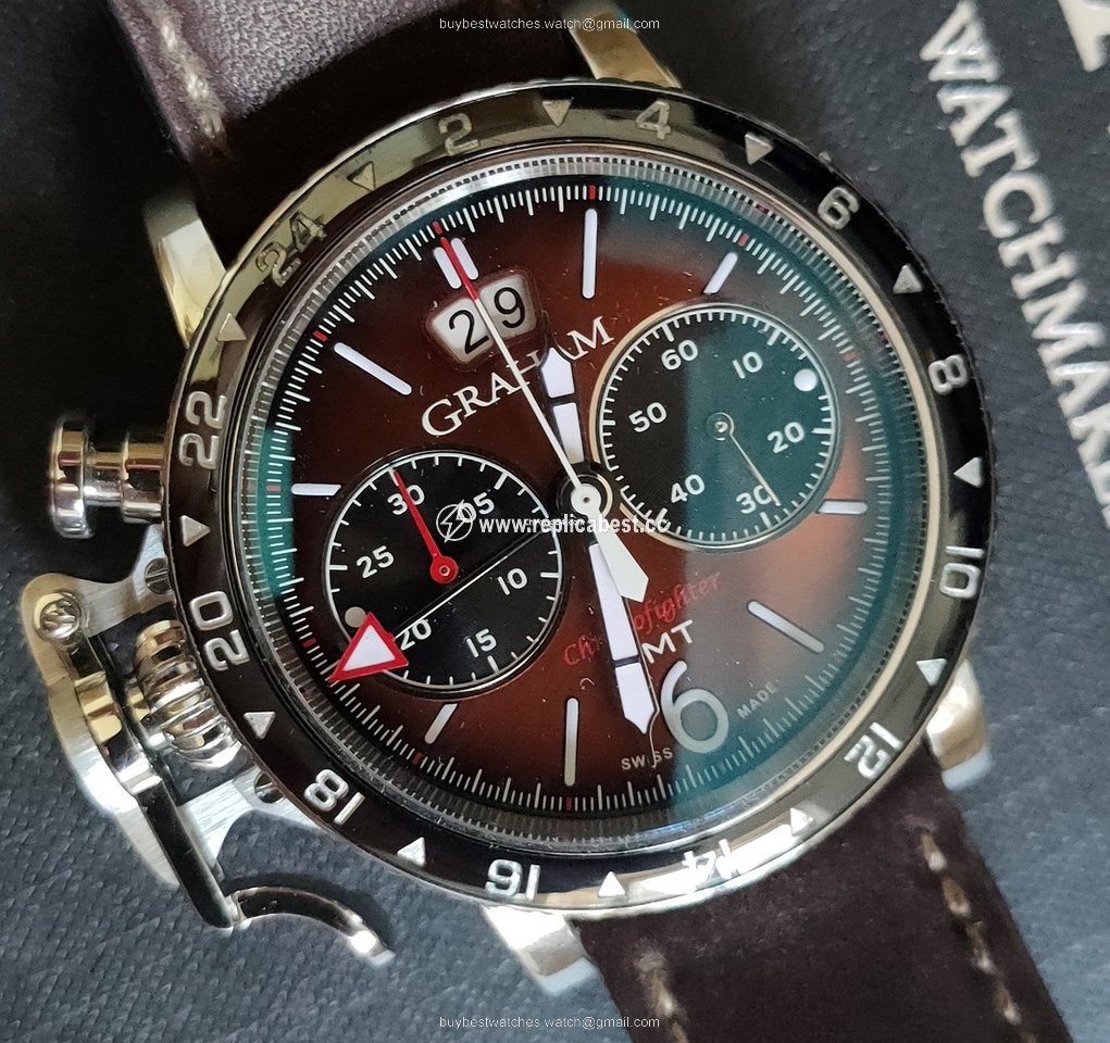 Graham Chronofighter Mens watch Unisex Automatic Steel 2CVBC.C01A