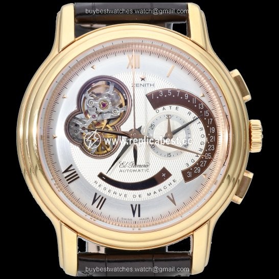 Zenith Mens watch Unisex Automatic Rose gold 18.1260.4023 01.C505