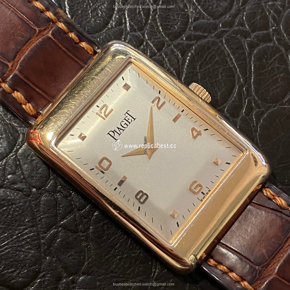 Piaget Mens watch Unisex Manual winding Rose gold 9952