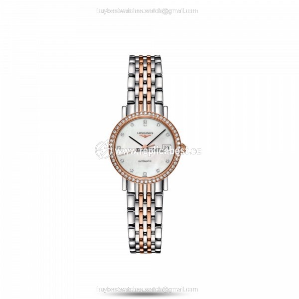 Longines Elegant Womens watch Automatic Gold Steel L4.309.5.88.7
