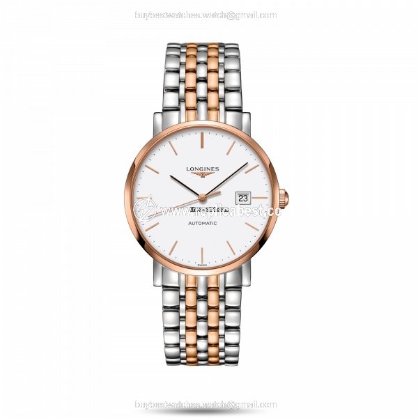Longines Elegant Womens watch Automatic Gold Steel L4.910.5.12.7