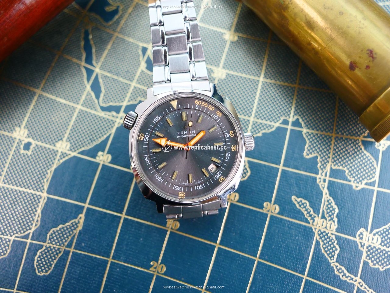 Zenith Mens watch Unisex Automatic Steel A3635