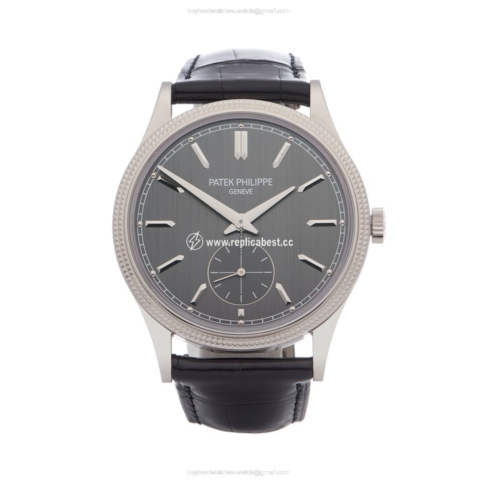 Patek Philippe Calatrava Mens watch Unisex Manual winding White gold 6119G-001
