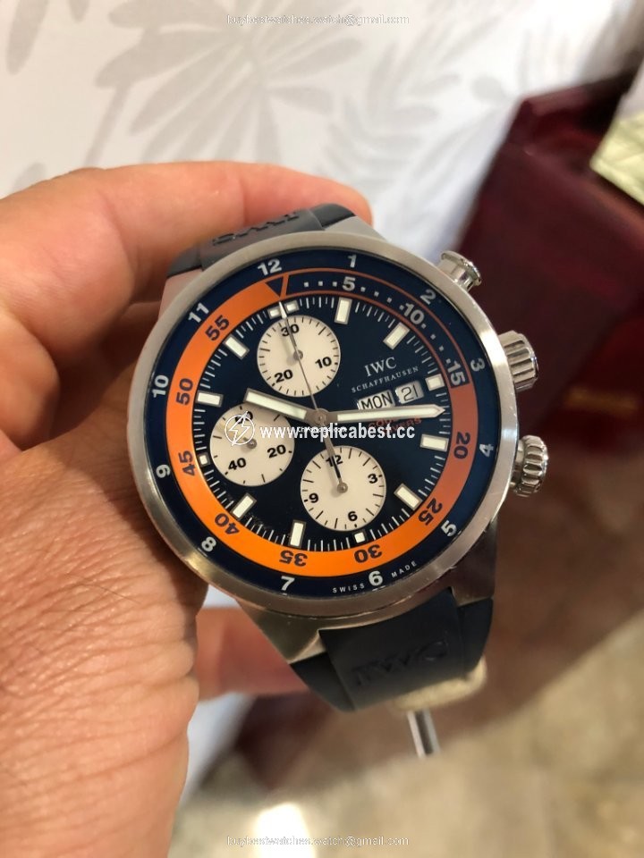 IWC Aquatimer Chronograph Mens watch Unisex Automatic Steel IW378101