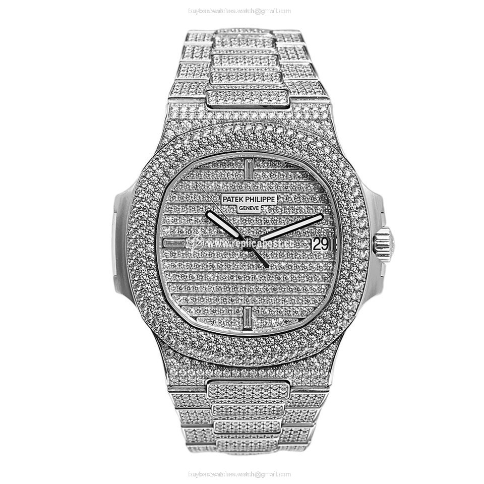 Patek Philippe Nautilus Mens watch Unisex Automatic White gold 5719 1G-001