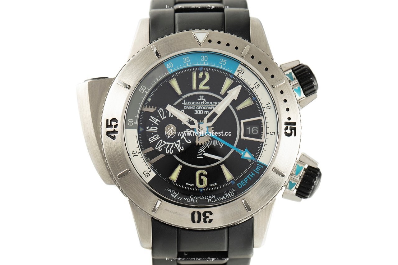 Jaeger-LeCoultre Master Compressor Diving Pro Geographic Mens watch Unisex Automatic Titanium 159.T.39