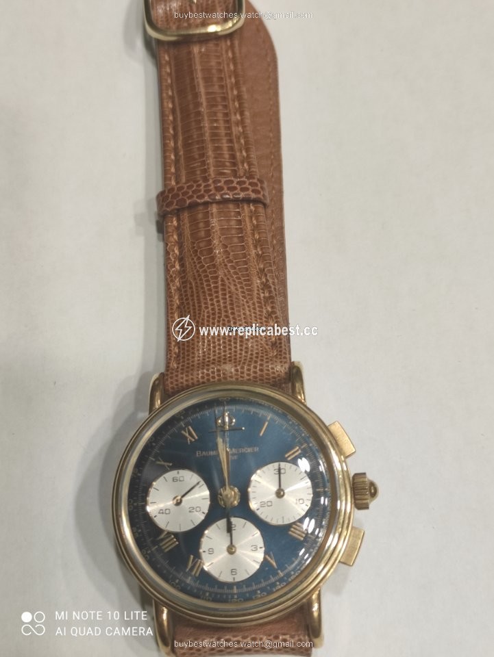 Baume & Mercier Mens watch Unisex Manual winding Yellow gold 6101.099.2111729
