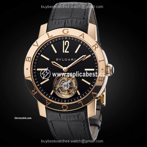 Bulgari Mens watch Unisex Automatic Rose gold 102034