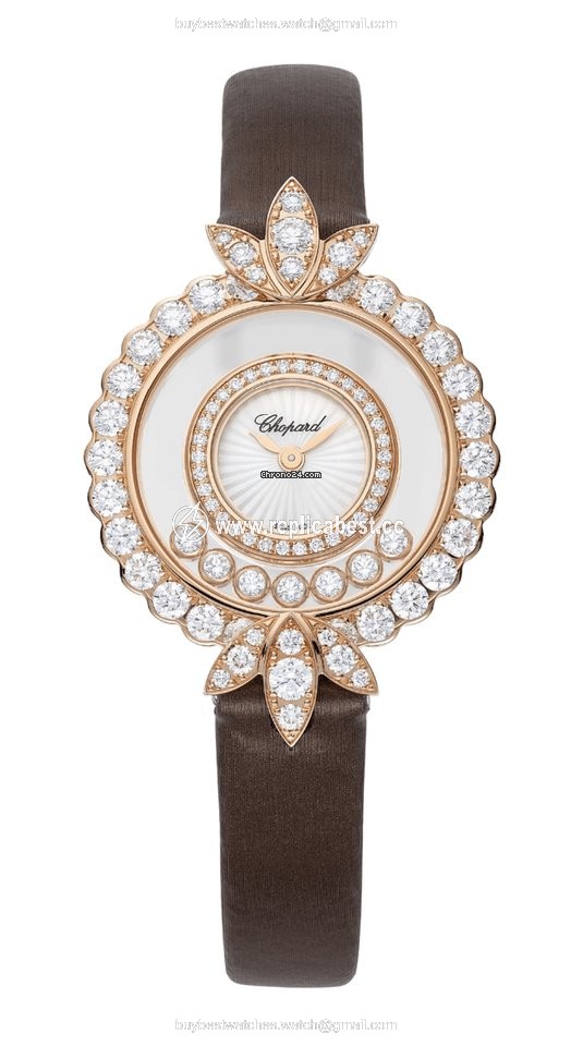 Chopard Happy Diamonds Womens watch Quartz Rose gold 209424-5004