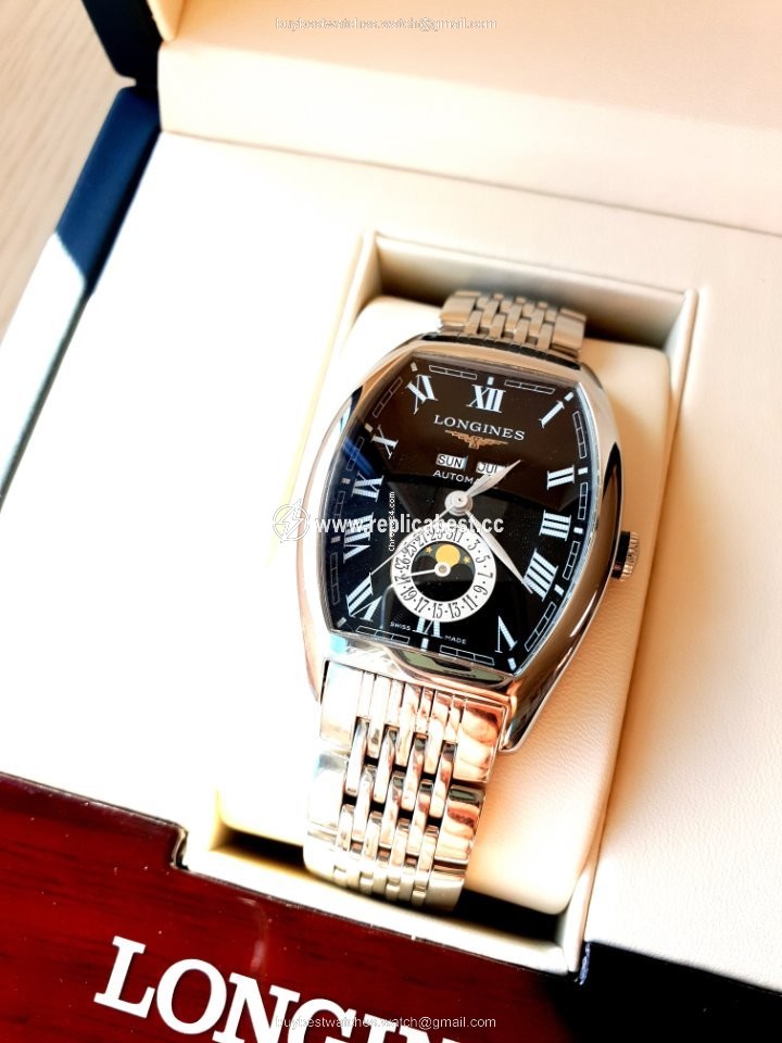 Longines Evidenza Mens watch Unisex Automatic Steel L2.671.4.58.6