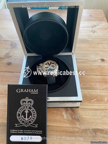 Graham Chronofighter Oversize Mens watch Unisex Automatic Steel 2OVES.B15A
