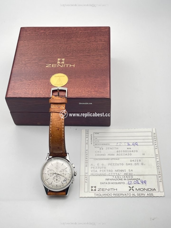 Zenith El Primero Chronograph Manual winding Steel 90 01-0010.420