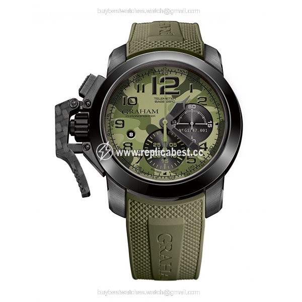 Graham Chronofighter Oversize Mens watch Unisex Automatic Steel 2CCAU.G02A.K94N