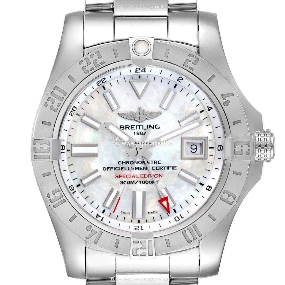 Breitling Avenger II GMT Mens watch Unisex Automatic Steel A3239011-C872-170A