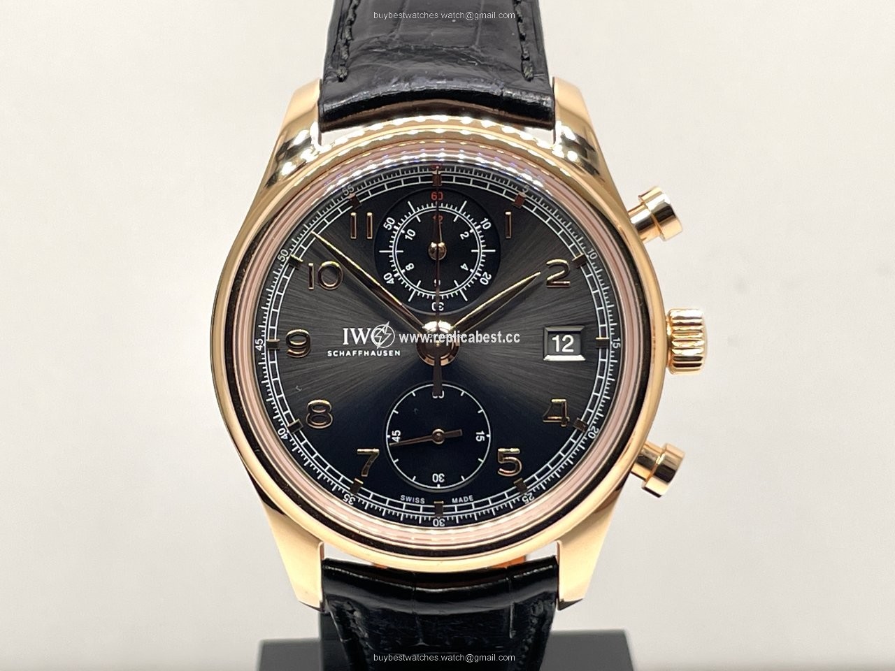 IWC Portuguese Chronograph Automatic Rose gold IW390405