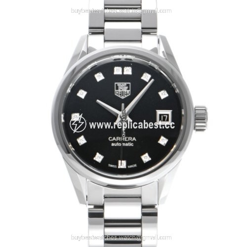 TAG Heuer Carrera Lady Womens watch Quartz Steel WAR2413.BA0770