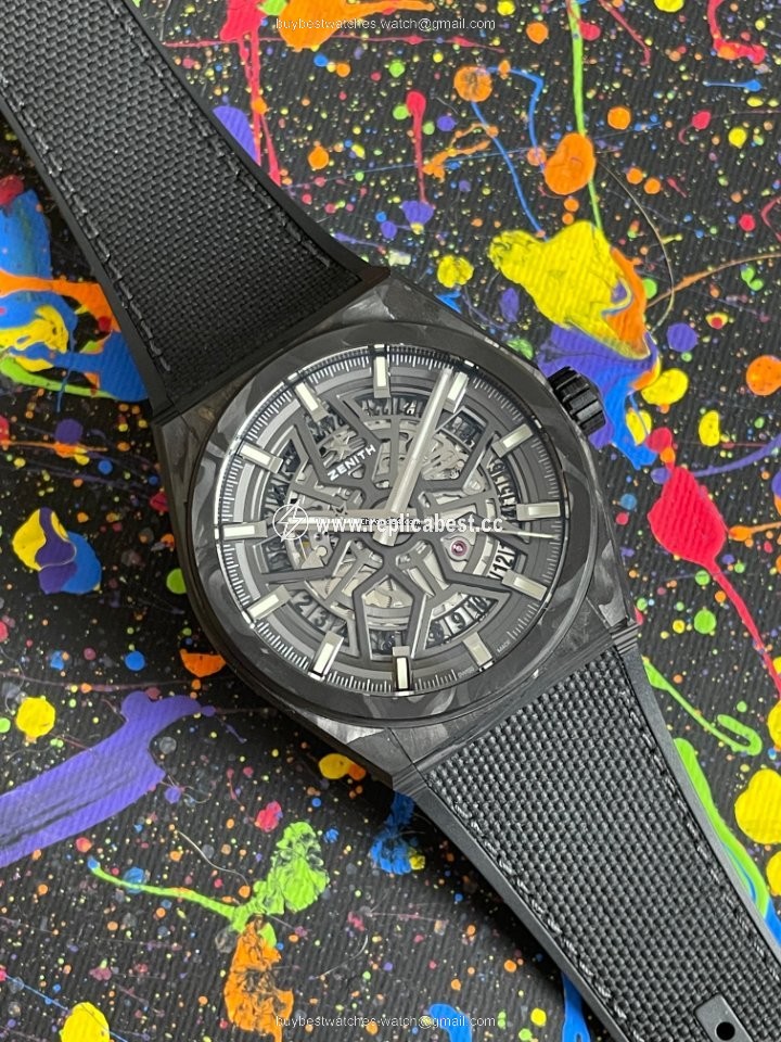 Zenith Defy Mens watch Unisex Automatic Carbon 10.9000.670 80.R795