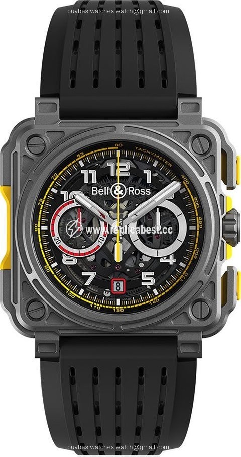 Bell & Ross BR-X1 Mens watch Unisex Automatic Titanium BR-X1-RS18